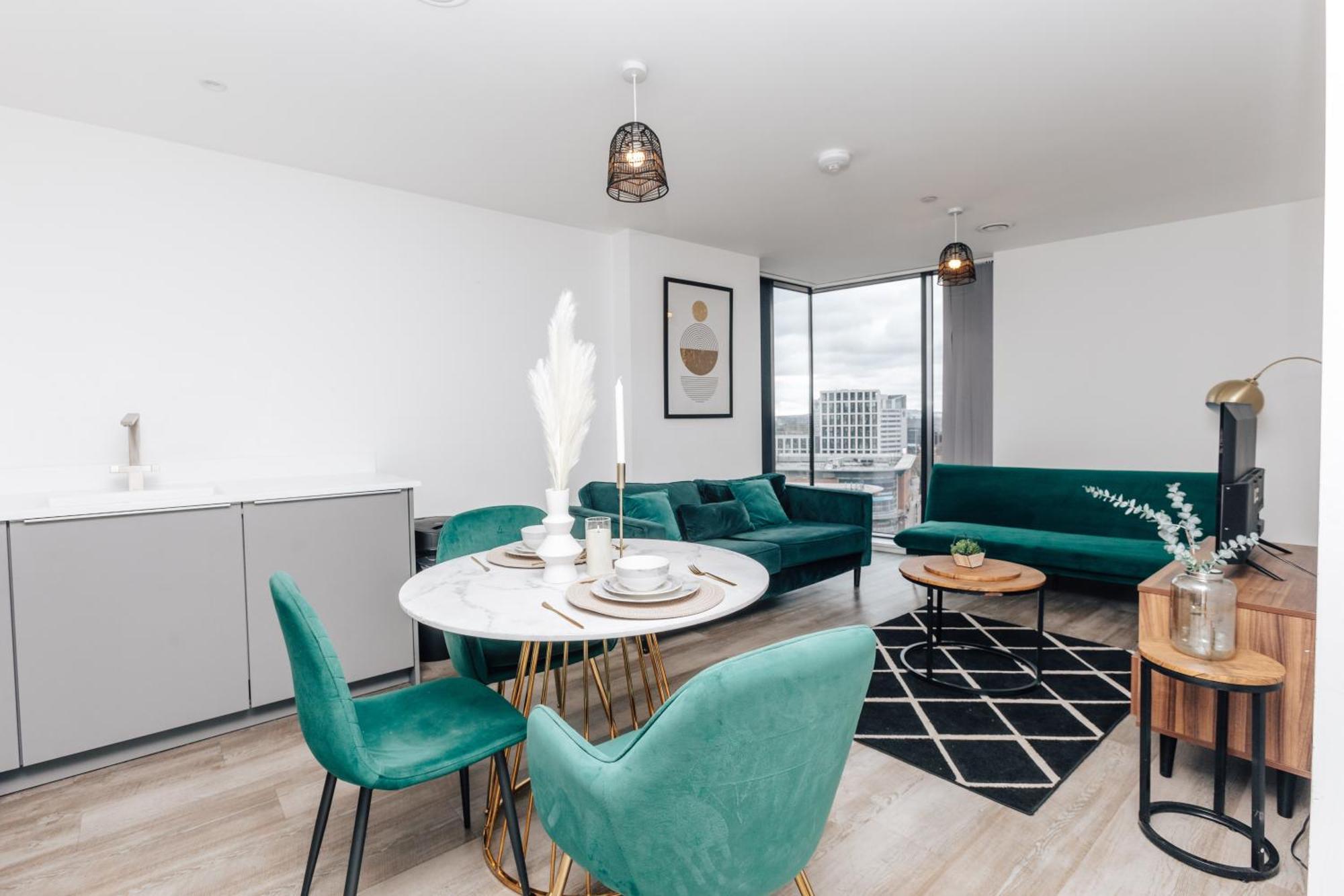 Luxury 2 Bedroom Apartment, Broad Street Birmingham Eksteriør bilde